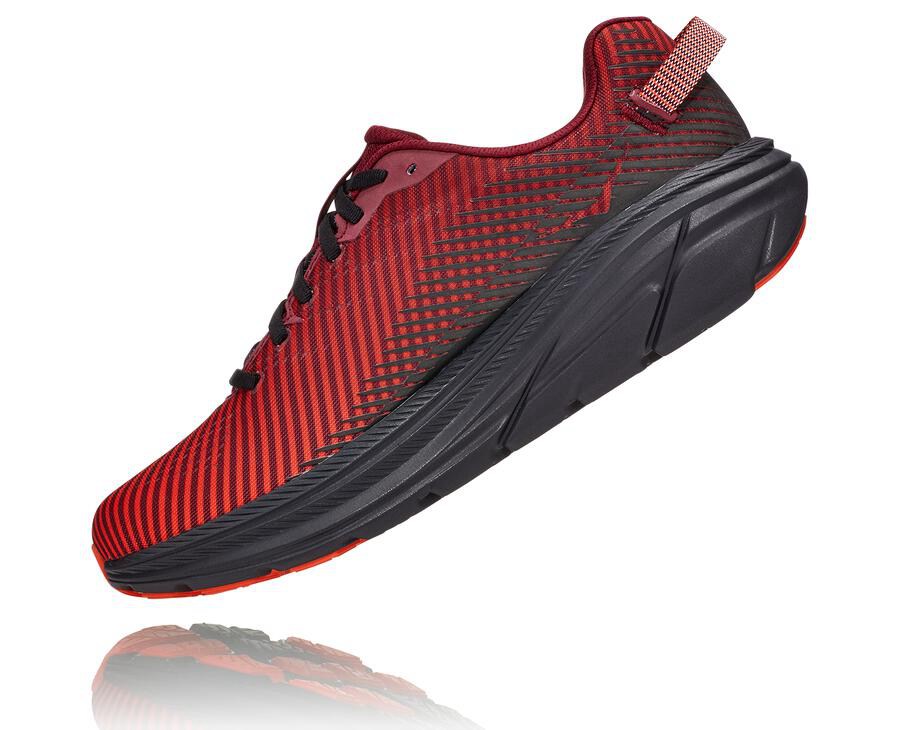 Hoka One One Rincon 2 Löparskor Herr - Röda - LTAOQ-9570